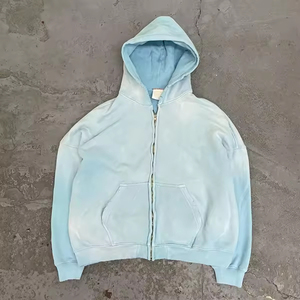 Sudaderas con efecto acid wash para hombre, con tela transpirable de mezcla de algodón, ideales para usar en capas y para uso en diferentes estaciones. - Product Image 4