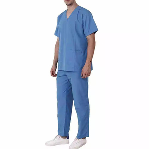 Premium Quality 100% Cotton Medical <b>Scrub</b> <b>Uniform</b> for Men - Product Image 2