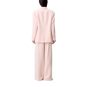 Premium Fashion <b>Pink</b> <b>Blazer</b> Women Plus Size Oversized Single Button Casual Jacket Loose Fit Streetwear Suit Coat for Ladies - Product Image 4