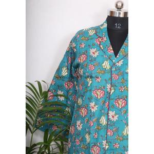 Vestido Midi Ajustado de Algodón Tejido Moderno para Mujer Happy Queens, Ecológico, Lavable, Transpirable, con Cuello en V y Manga Larga, Ideal para Fiestas en la Playa - Product Image 2