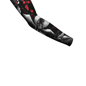 Unisex Digital Custom Logo Sport <b>Arm</b> <b>Sleeves</b> Sets Breathable Quick Dry <b>Compression</b> Wear for Unisex OEM Outdoor Use - Product Image 4