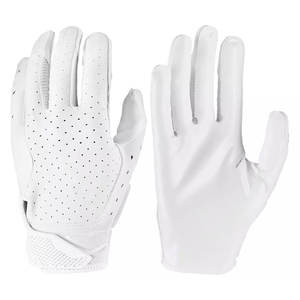Gants de football américain de qualité supérieure, en cuir, avec protection de la paume, gants de football américain - Product Image 1