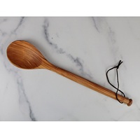 Op Maat Gemaakte Houten Lepel Grote Non-Stick Houten Spatel Lange Steel Lepel Roeren Voor Het Koken Mixen Lepel