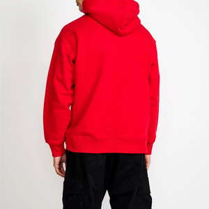 High Quality <b>Men's</b> Plus Size Oversized Winter Hoodies 100% Cotton Fleece Breathable Quick Dry Plain Dyed Pocket Customized - Product Image 2
