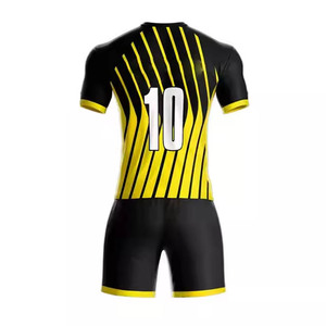 Nouveau modèle 2026 – Ensemble maillot de football pour homme imprimé par transfert thermique, 100 % polyester, uniformes de football personnalisés à manches courtes (avant) - Product Image 3