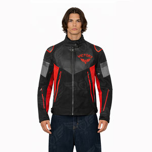 Nouvelle arrivée : veste de moto pour homme, veste de course protectrice, veste de moto coupe-vent, veste de sport textile pour motard - Product Image 2
