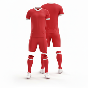 Uniforme d'équipe de football moderne |   Tailles pour hommes, femmes et jeunes |   Vêtements de sport légers à séchage rapide en gros - Product Image 2