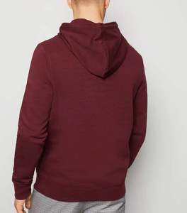 เสื้อฮู้ดผู้ชายขายส่ง ระบายอากาศได้ดี สไตล์ล่าสุด สีพื้น ปรับแต่งได้ เสื้อฮู้ดผู้ชายแฟชั่นฤดูหนาว ผ้าฟลีซหนานุ่ม - Product Image 5