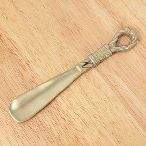 Calzador de latón macizo duradero, herramienta de ayuda para calzarse, ideal para personas mayores sin necesidad de doblarse - Product Image 5