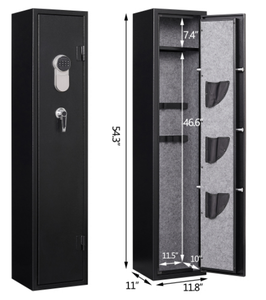 Caja de seguridad para pistola de seguridad digital biométrica segura ignífuga al por mayor con antirrobo para el hogar cajas fuertes para niños - Product Image 2