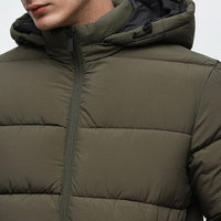 Nouvelle Arrivée 2025 – Doudoune matelassée en toile épaisse imperméable pour homme, avec rembourrage en coton, tricotée, grande taille, patchwork, personnalisable OEM