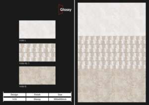 Azulejos de Porcelana Brillante de Primera Calidad, 30X60CM 300X600MM, Formato Grande, Solución Decorativa para Superficies en Arquitectura Interior Moderna - Product Image 4