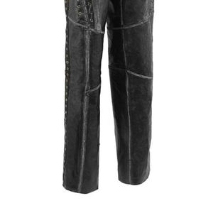 Pantalones de Cuero Genuino Suave de la Mejor Calidad, Estilo Personalizado, Nuevo Diseño, Pantalones Completos para Verano/Invierno, Talla Grande - Product Image 5