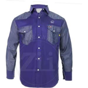 Camisas Resistentes al Fuego ZUNEZI, Diseño de Verano, 6oz, Ligeras, Ignífugas, Resistentes al Agua CAT2, con Paquete de Respirador y Puños Ajustables - Product Image 1