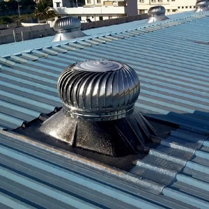 Ventilateur éolien à fixation sur toit, sans consommation d'énergie, 2700 CFM, pour une ventilation naturelle 24h/24 et 7j/7 dans les usines et entrepôts - Product Image 6
