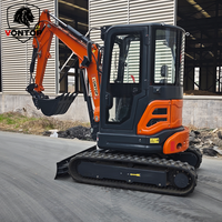 Mini-excavatrices de 1, 2 et 3 tonnes, micro-excavatrices sur chenilles, certifiées CE EPA, compactes, petites, pour travaux agricoles et de construction
