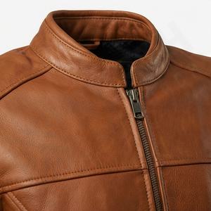 Chaqueta de Motociclista de Cuero Genuino para Hombre de la Mejor Calidad, Nueva Colección de Invierno, Chaquetas de Motocicleta con Protecciones Desmontables Personalizadas - Product Image 4