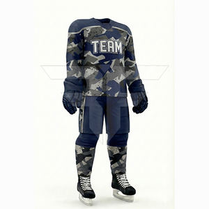 Uniforme de Hockey sobre Hielo, Ropa Deportiva de Poliéster, Jersey de Equipo, Uniforme de Hockey sobre Hielo de Alta Calidad - Product Image 3