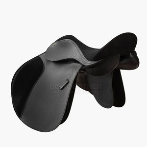 Silla de montar de cuero de caballo de primera calidad para un cómodo monte diario, entrenamiento, uso al aire libre y sesiones ecuestres de larga duración. - Product Image 2