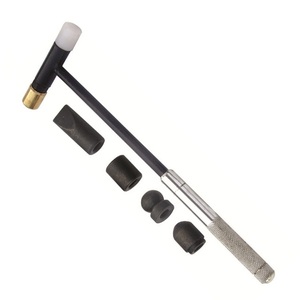 Martillo de hobby con 6 cabezales para golpear y aplanar metales blandos en la fabricación de joyas, relojería, abalorios, carpintería y artesanía en cuero. - Product Image 6