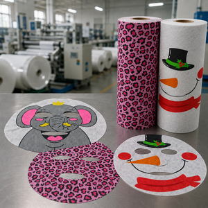 <span class=keywords><strong>Maschera</strong></span> Facciale Non Tessuta Personalizzabile con Motivi di Clown, Animali Carini e Cartoni Animati, in Tessuto Naturale per la Cura della Pelle - Product Image 3