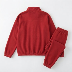 Chándal Unisex de Invierno 100% Algodón Felpa Transpirable Lavado con Estampado Digital Personalizado de Longitud Completa en Tela de 300g - Product Image 2