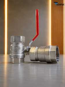 Válvula de Bola Forjada de Latón de 25mm (1 Pulgada) Compacta de Cuarto de Vuelta para Control de Flujo, Cierre Residencial y Comercial Ligero, para Fontanería - Product Image 5