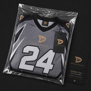 เสื้อเจอร์ซีย์มอเตอร์ครอสแบบสั่งทำพิเศษ แขนยาว โพลีเอสเตอร์ พิมพ์ลายแบบซับลิเมชั่น คอวี ชายเสื้อแบบดรอปเทล - Product Image 5