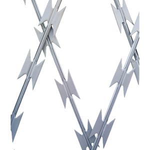 รั้วลวดกัน<span class=keywords><strong>ขโมย</strong></span>แบบใบมีดโกนที่ทนทาน พร้อมเคลือบป้องกันการกัดกร่อน - Product Image 5