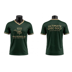 Maillot de golf sur mesure, conception personnalisée OEM ODM, respirant, séchage rapide, fabricant de vêtements de sport performants - Product Image 6
