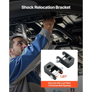 Kit Molle a Spirale Anteriori per Livellamento Telaio da 2,5 Pollici per Dodge Ram 2500 4WD (2014-2023) e Ram 3500 4WD (2013-2023) - Product Image 4