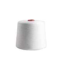 Fil de coton peigné de vente chaude avec la matière première ouverte filée 100% coton 30s/1 fil peigné de coton pour le tricotage