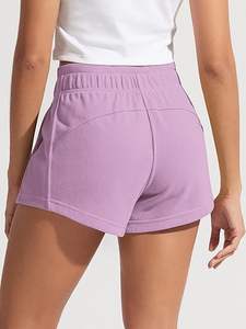 Pantalones Cortos Casuales Cómodos para Mujer, Premium, Transpirables, Ligeros, de Cintura Alta, Ecológicos, de Forro Polar - Product Image 5