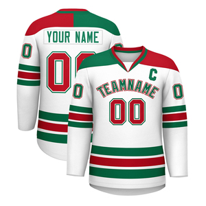 Jersey de Hockey sobre Hielo Personalizado de Alta Calidad para Hombre, Venta al por Mayor, Jerseys Deportivos de Hockey sobre Hielo con Impresión de Alta Calidad para Hombre - Product Image 4