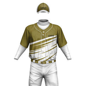 Custom Bundle Pack Baseball Uniform Sports Wear Personalized Printing Designs Custom Logo Full Baseball Uniform Package For Men - Product Image 4