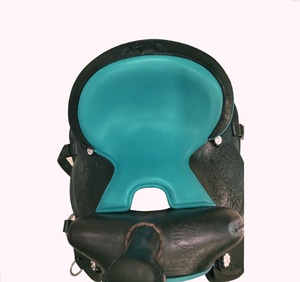 Selle de cheval western professionnelle en cuir, arbre en fibre de verre léger, selle de randonnée équestre artisanale de qualité supérieure 16 pouces - Product Image 4