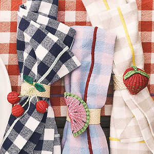 Nouveau design : Anneaux de serviette en rotin carotte faits à la main, porte-serviettes pour centres de table de mariage, décorations de table, OEM accepté - Product Image 5