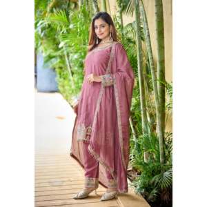 Haut et dupatta en mousseline de soie pour soirée, taille XL, look élégant et stylé - Product Image 3