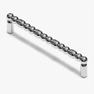 Poignée en laiton Milan Curve Pull, poignée de porte Romalie, poignée Florence Grip, poignée en laiton style Vienne, poignée de porte Paris Curve - Product Image 3
