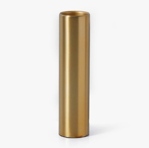 Jarrón Cilíndrico de Metal Hecho a Mano, Ligero, Moderno y Elegante, Florero Alto Minimalista para Mesa de Sala, Regalo de Inauguración, Ramadán - Product Image 2