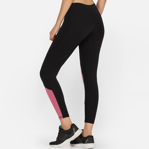 Women's High Waist Full Length Leggings Black <b>Stretch</b> Breathable Eco-Friendly UV Protection Sporty Knitted Seamless All Seasons - Product Image 5