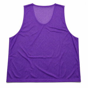 <b>Men's</b> V-Neck Mesh Tank Top Sleeveless Athletic Basketball Apparel Moisture Solid Color All Seasons Fit Private labels - Product Image 6