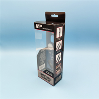 Boîte d'emballage en plastique transparent imprimée en couleur, suspendable, pour kits de nettoyage de fusils et présentoir d'outils de sport et de quincaillerie d'extérieur