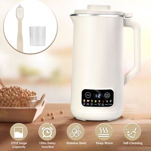 Máquina para Hacer Leche de Nueces Autolimpiante de 27 oz, Función de Retraso de 12 Horas y Mantenimiento de Temperatura, Máquina Automática para Hacer Leche de Soya Casera - Product Image 2