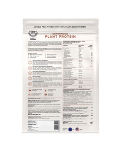 Proteína Vegetal en Polvo de Alta Calidad, 20-25g de Proteína, Suplemento Vegano para Fitness con BCAA, EAA, Sabor a Chocolate Negro y Avellana - Product Image 2