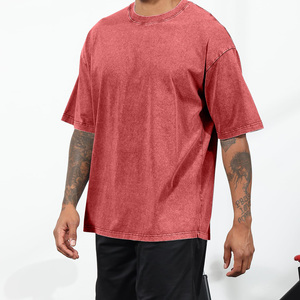 2026 High Quality Custom Vintage Oversize <b>Acid</b> <b>Wash</b> <b>T</b> <b>Shirt</b> for Men 230 Gsm Loose Heavy Cotton Summer Stock <b>shirts</b> - Product Image 1