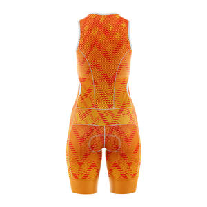 Ensemble de maillot et de short de cyclisme pour femmes, taille plus, léger, respirant, 100% écologique, extensible dans quatre directions, séchage rapide - Product Image 2