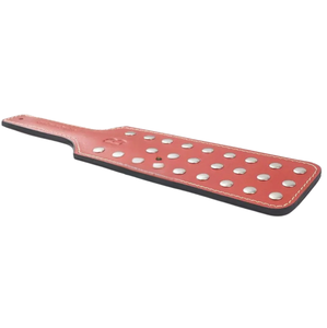 Pala BDSM de cuero con eje flexible para un movimiento controlado y preciso - Product Image 3