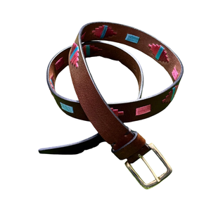 Fabricant de ceintures en cuir à rivets de qualité supérieure, fournisseur OEM, exportateur, logo personnalisé, production en gros, prix de gros - Product Image 1