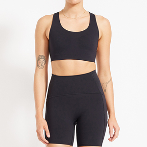 Women's Athletic Yoga Set 2 Piece Seamless Fitness Workout Outfit Yoga Set - Product Image 1